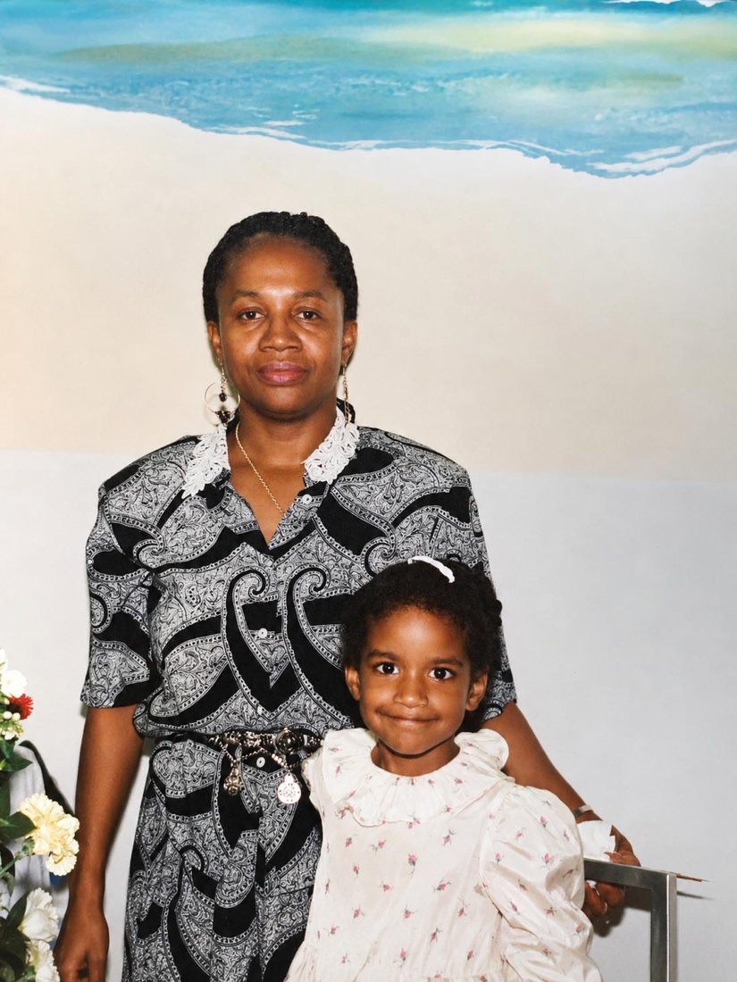 Pauline with her daughter, Tianna Boswell